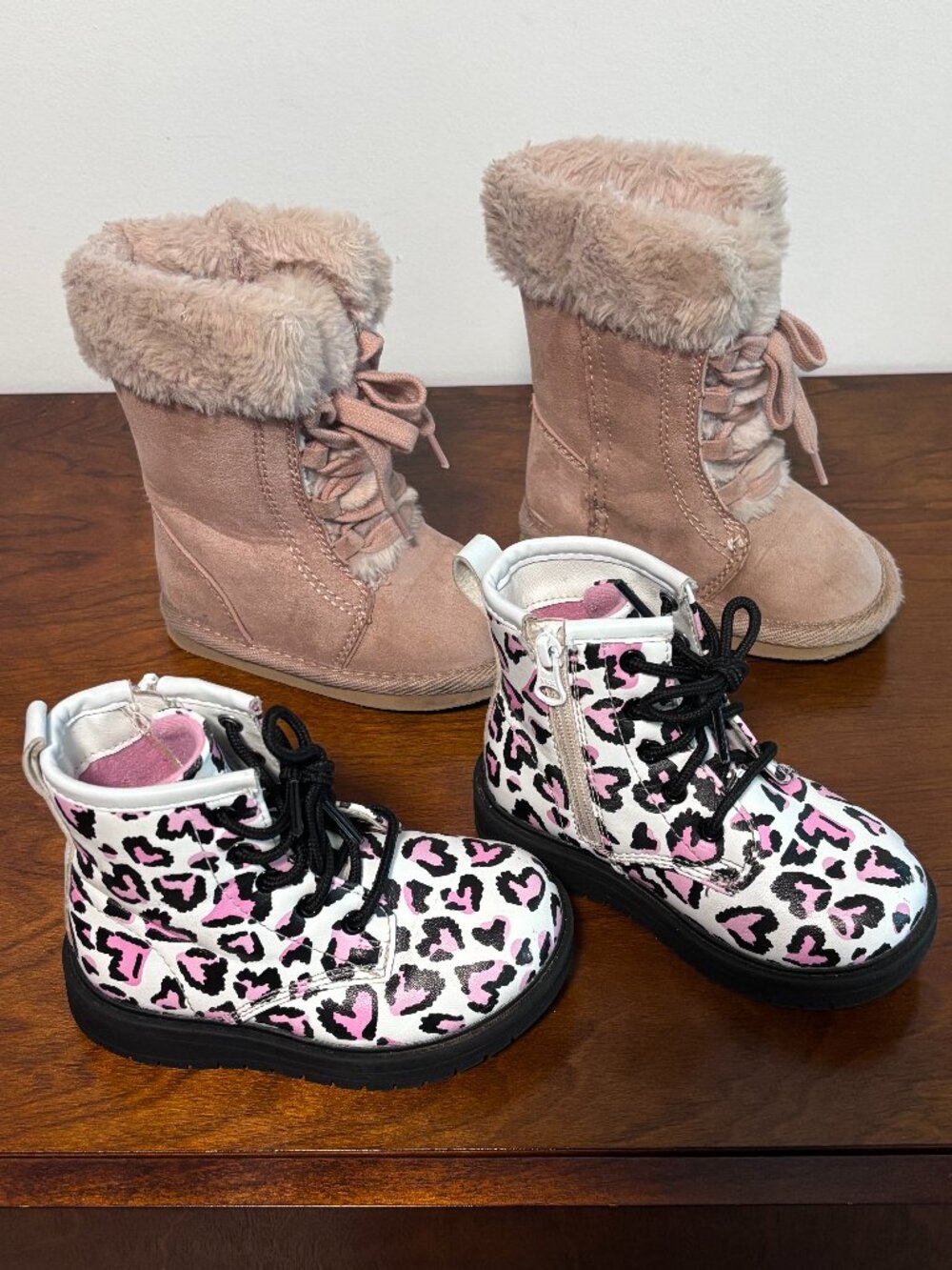 Toddler Girl 6T Winter Boots - 2 Pairs